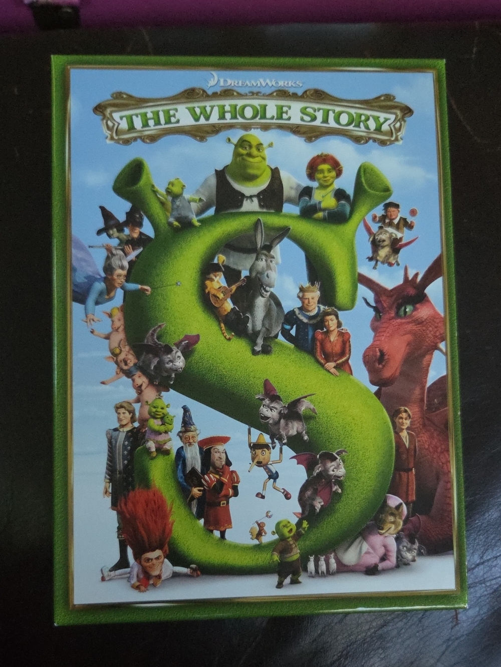 DreamWorks Shrek 'The Whole Story' - dvd Collection